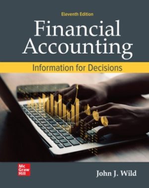 Test Bank for Financial Accounting 11th Edition by Wild