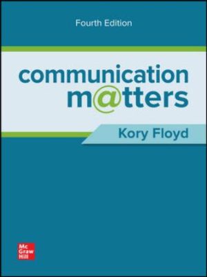 Communication Matters 4th Edition Floyd