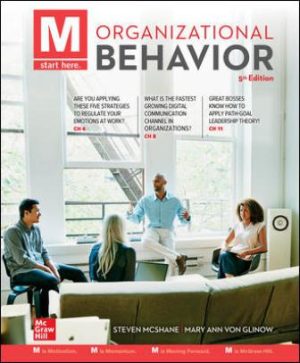 M Organizational Behavior 5th Edition McShane