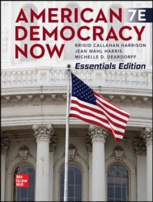 American Democracy Now Essentials 7th Edition Harrison