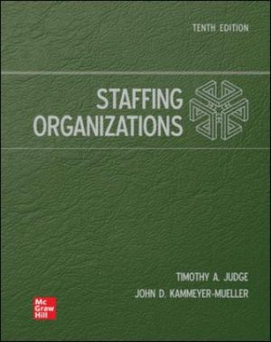 Staffing Organizations 10th Edition Judge