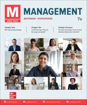 M Management 7th Edition Bateman