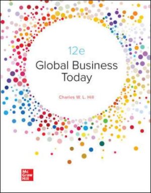 Global Business Today 12th Edition Hill