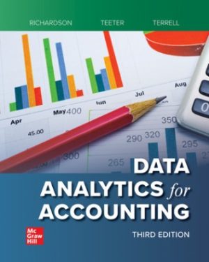 Data Analytics for Accounting 3rd Edition Richardson