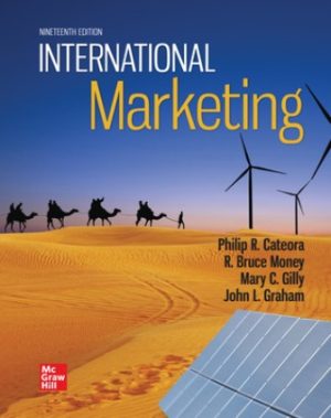 International Marketing 19th Edition Cateora