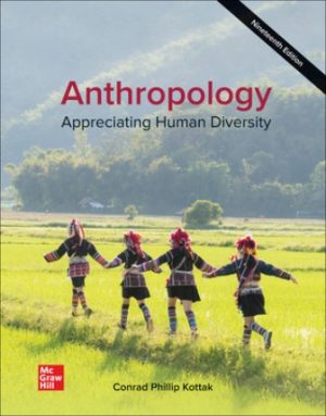 Test Bank for Anthropology Appreciating Human Diversity 19th Edition Kottak