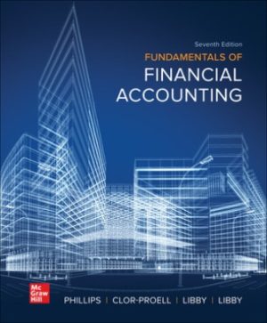 Solution Manual for Fundamentals of Financial Accounting 7th Edition Phillips