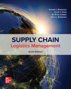 Solution Manual for Supply Chain Logistics Management 6th Edition Bowersox