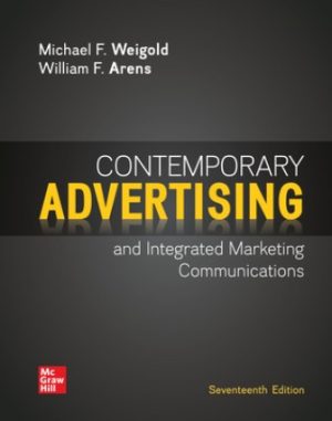 Test Bank for Contemporary Advertising 17th Edition Weigold