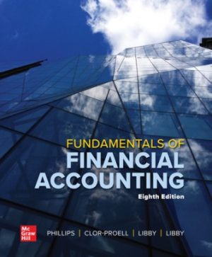 Solution Manual for Fundamentals of Financial Accounting 8th Edition Phillips