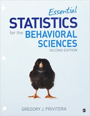 Test Bank for Essential Statistics for the Behavioral Sciences 2nd Edition Privitera