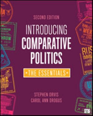 Test Bank for Introducing Comparative Politics The Essentials 2nd Edition Orvis