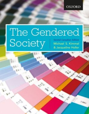 Test Bank for The Gendered Society 2nd Canadian Edition Kimmel