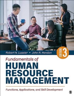 Solution Manual for Fundamentals of Human Resource Management 3rd Edition Lussier