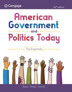 Test Bank for American Government and Politics Today The Essentials 20th Edition Bardes