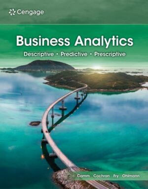 Test Bank for Business Analytics 5th Edition Camm