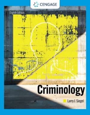 Test Bank for Criminology 8th Edition Siegel