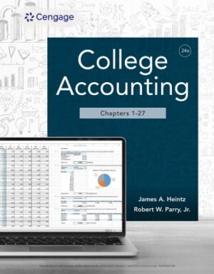 Solution Manual for College Accounting Chapters 1-27 24th Edition Heintz